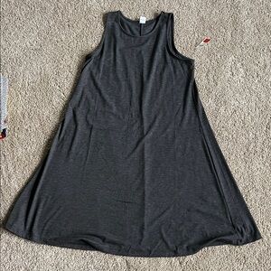 Old Navy Charcoal Gray Sleeveless Dress